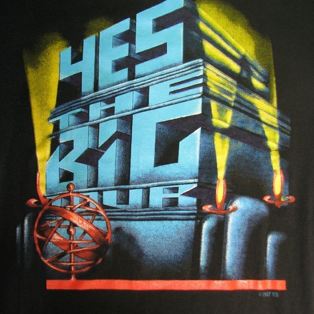 Vintage Yes The Big Generator Tour '87 T-Shirt, L